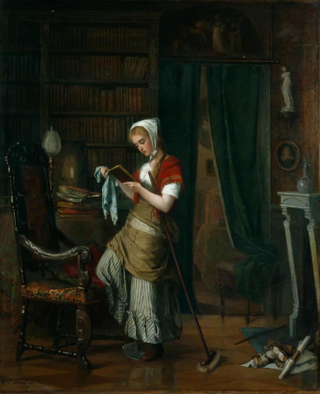 Çiftlik evi iç by Mathilde Dietrichson