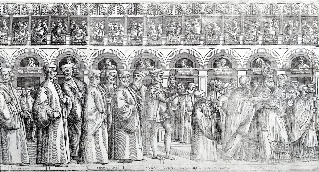 Dogal Alayı, c.1555-60 (tahta baskı) (Ayrıca bkz. 476241-3,476245) by Matteo Pagani