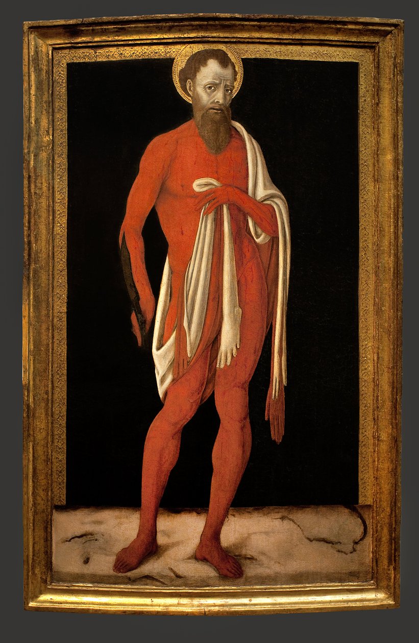 Aziz Bartholomew, havari by Matteo di Giovanni di Bartolo