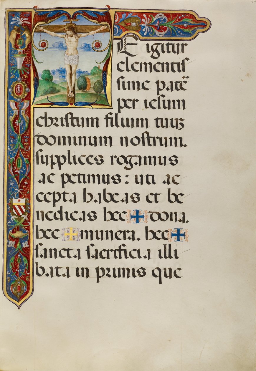 Çarmıha Gerilme by Matteo da Milano