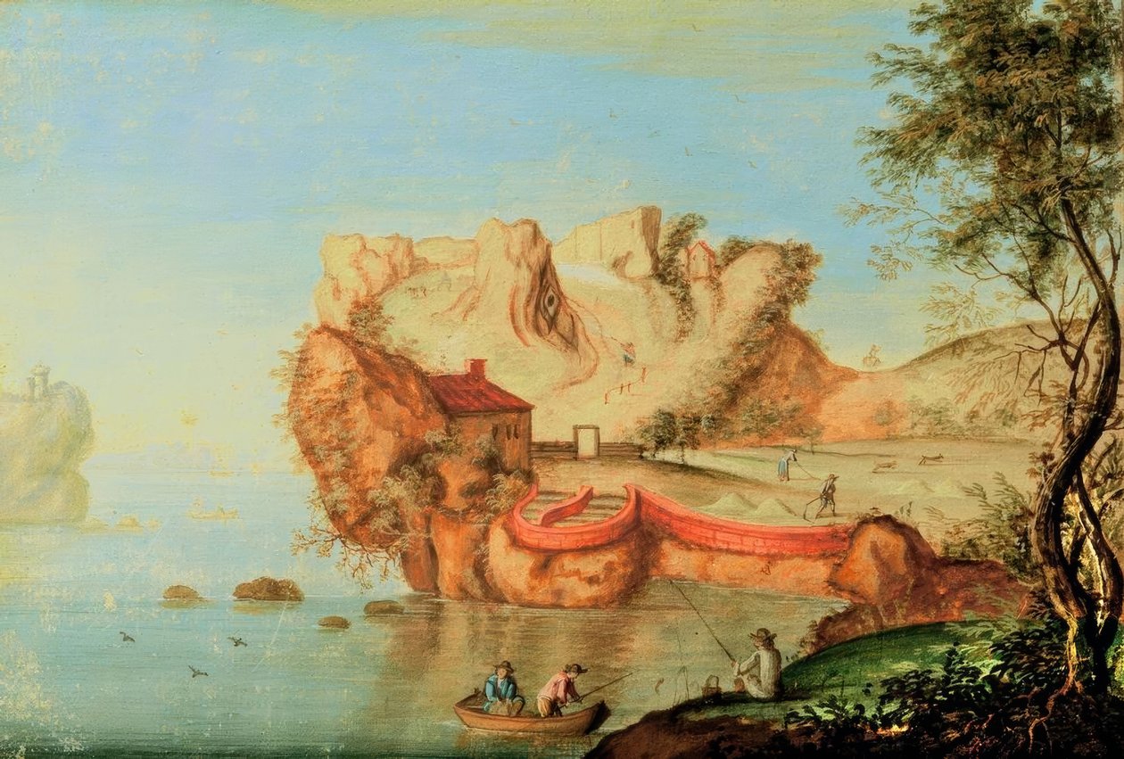 antropomorfik manzara by Matthäus Merian der Jüngere