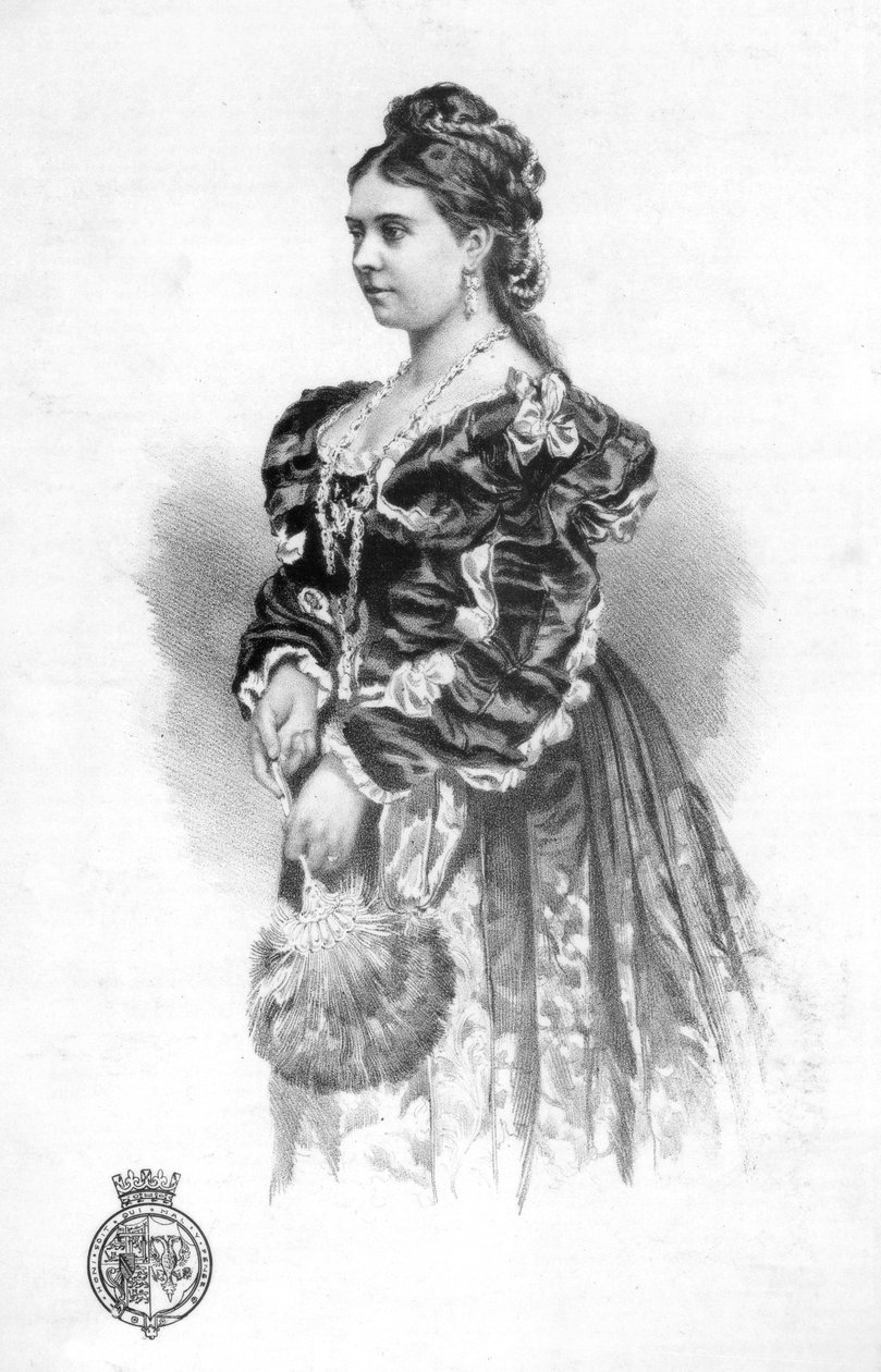 Almanya Veliaht Prensesi, 1877 by Matthews and Son