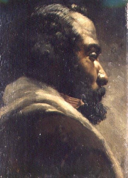 Bir zenci başkanı (panel) by Matthijs Maris
