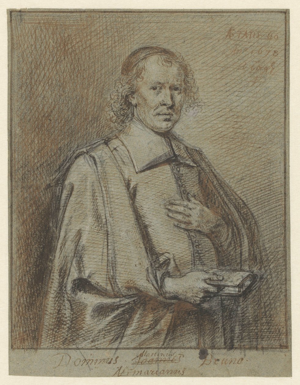 Joannes Bruno'nun Portresi by Matthys van den Bergh