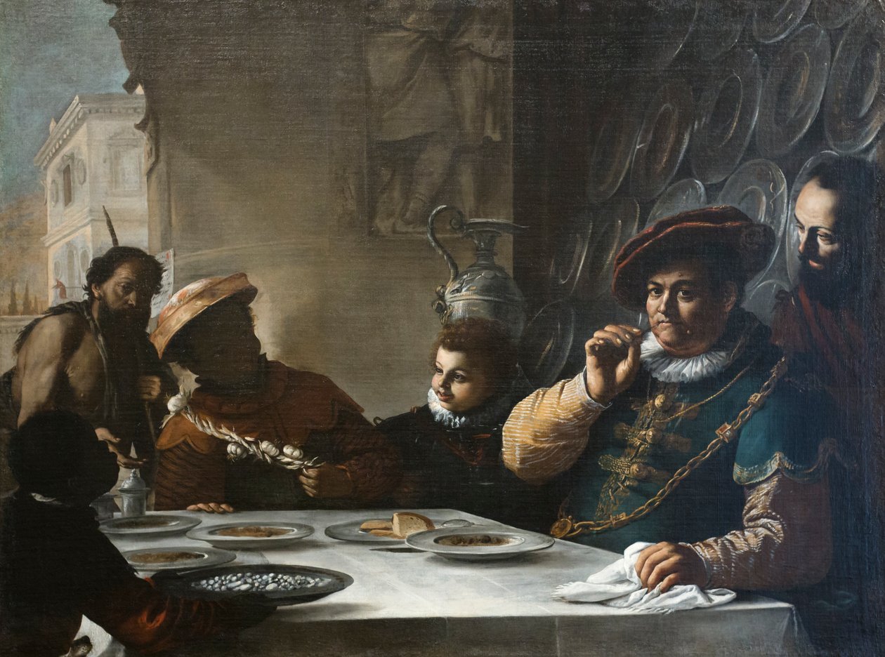 Zengin adamın bayramı by Mattia (1613 99) Preti