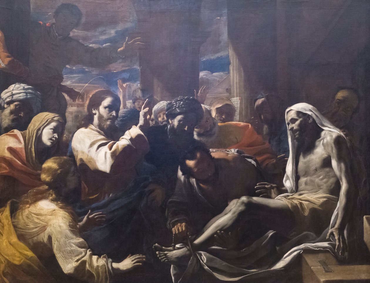 Lazarus'un dirilişi by Mattia (1613 99) Preti