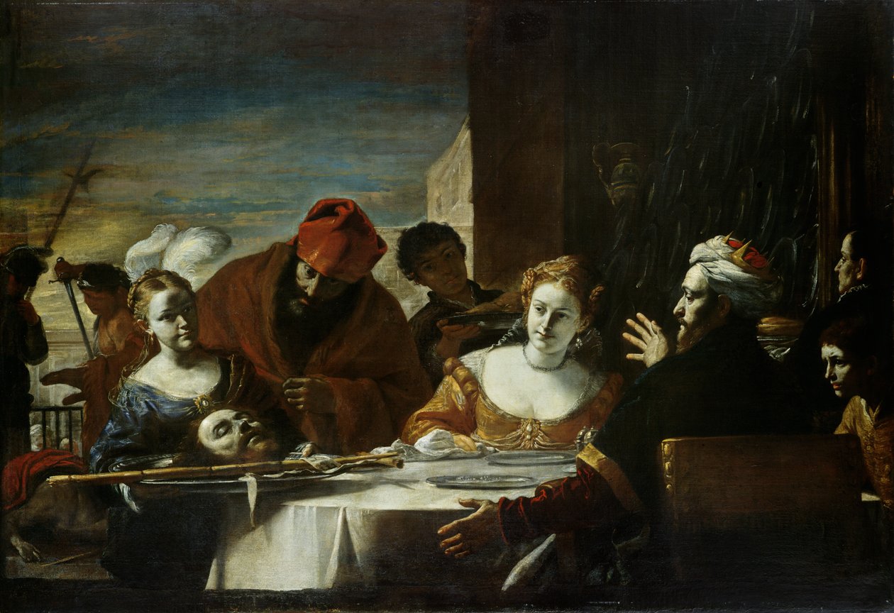 Herod'un Bayramı by Mattia (1613 99) Preti