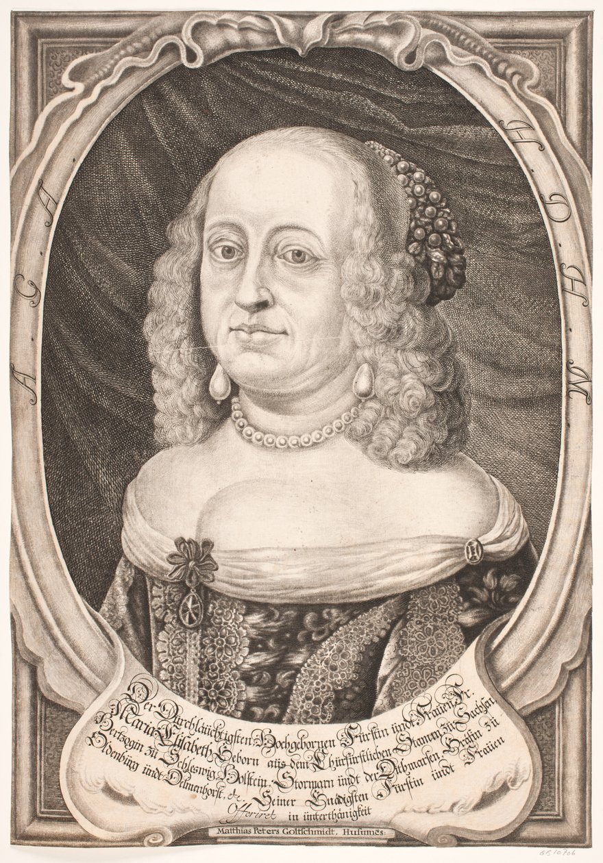 Gottorp Düşesi Maria Elisabeth by Mattis Petersen