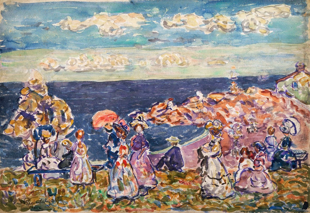 Sahilde by Maurice Brazil Prendergast