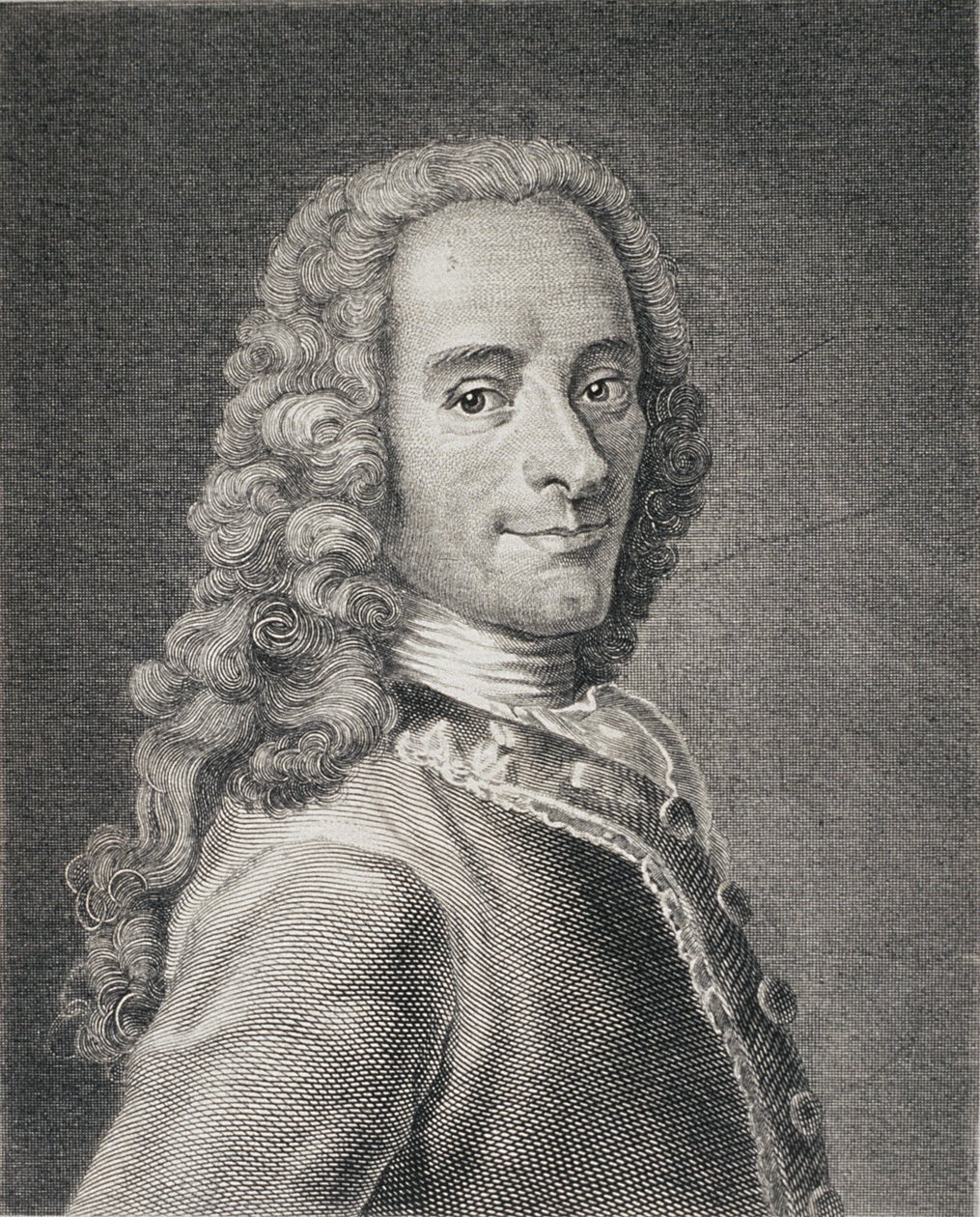François Marie Arouet de Voltaire (1694-1778) by Maurice Quentin de La Tour