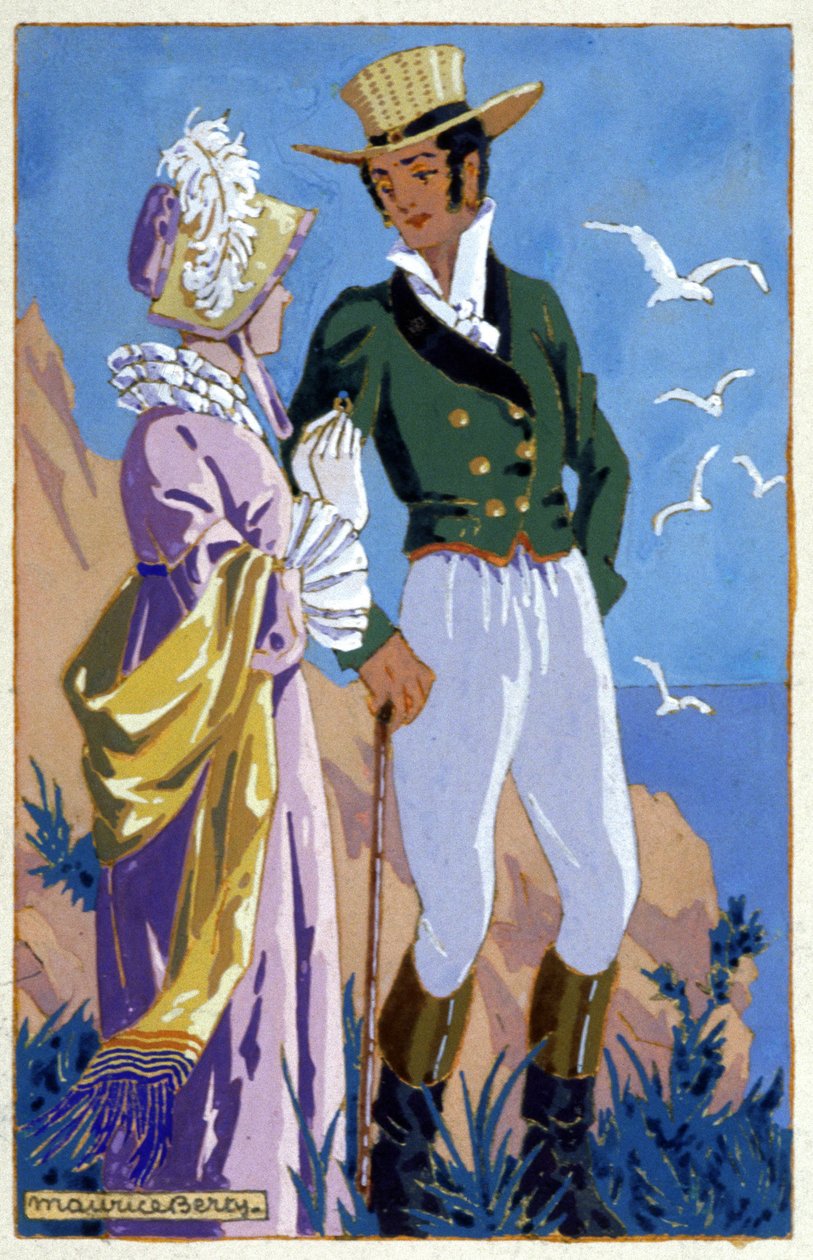 Adolphe ve Ellenore by Maurice Berty