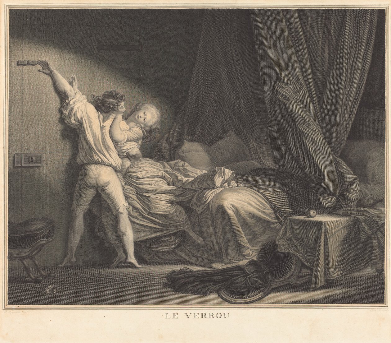 Kilit by Maurice Blot after Jean Honoré Fragonard