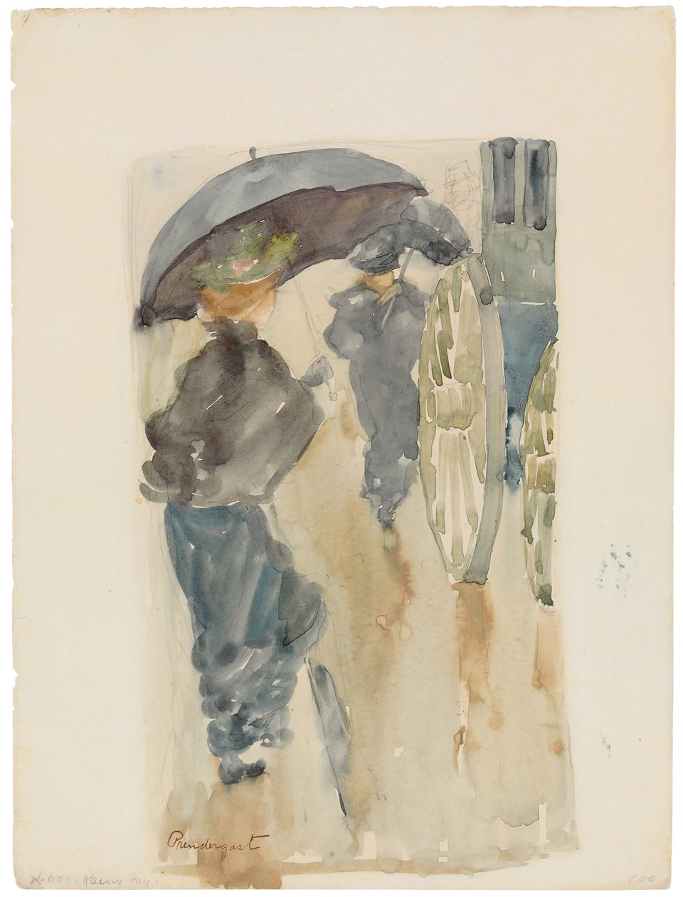 Yağmurlu Gün, c.1893-94 by Maurice Brazil Prendergast