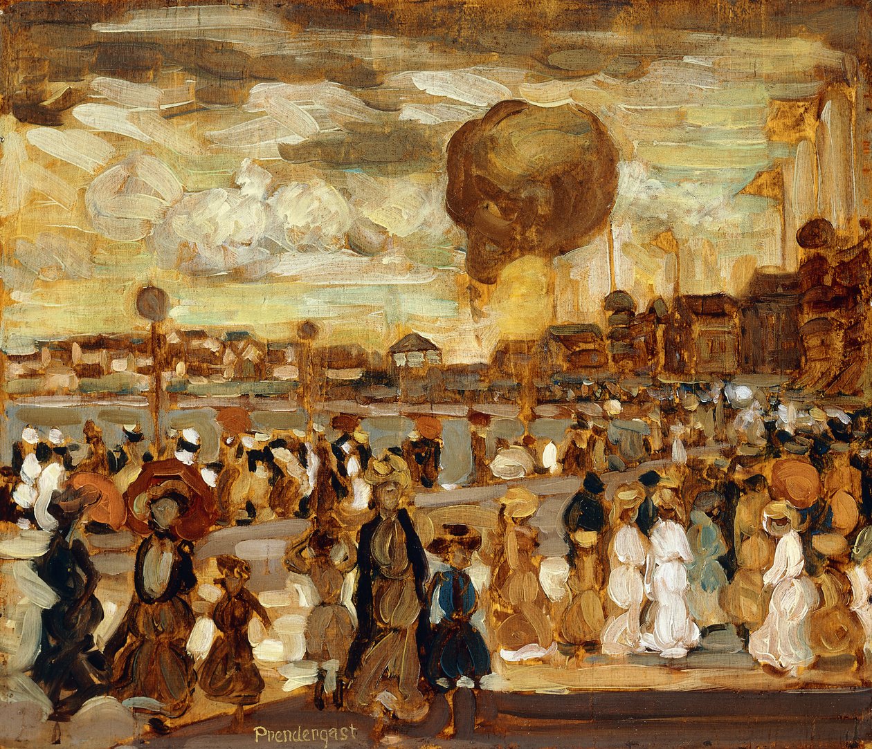 Balon, by Maurice Brazil Prendergast