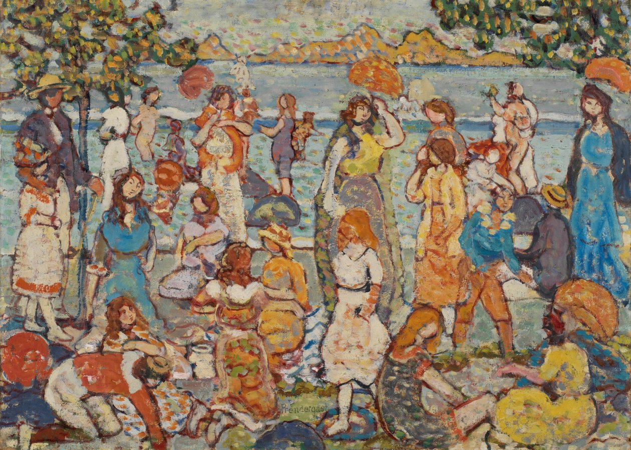 Sahil by Maurice Brazil Prendergast