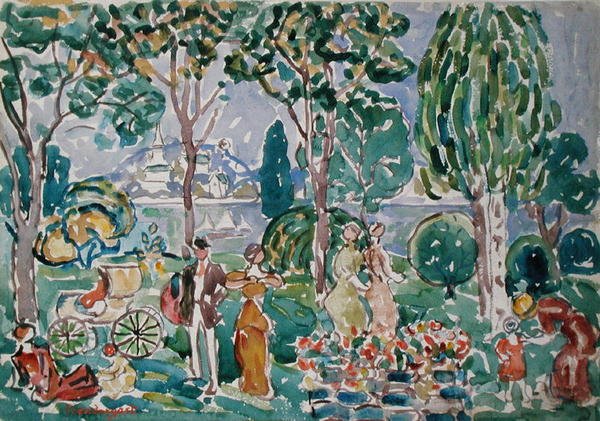 Park, Selim by Maurice Brazil Prendergast