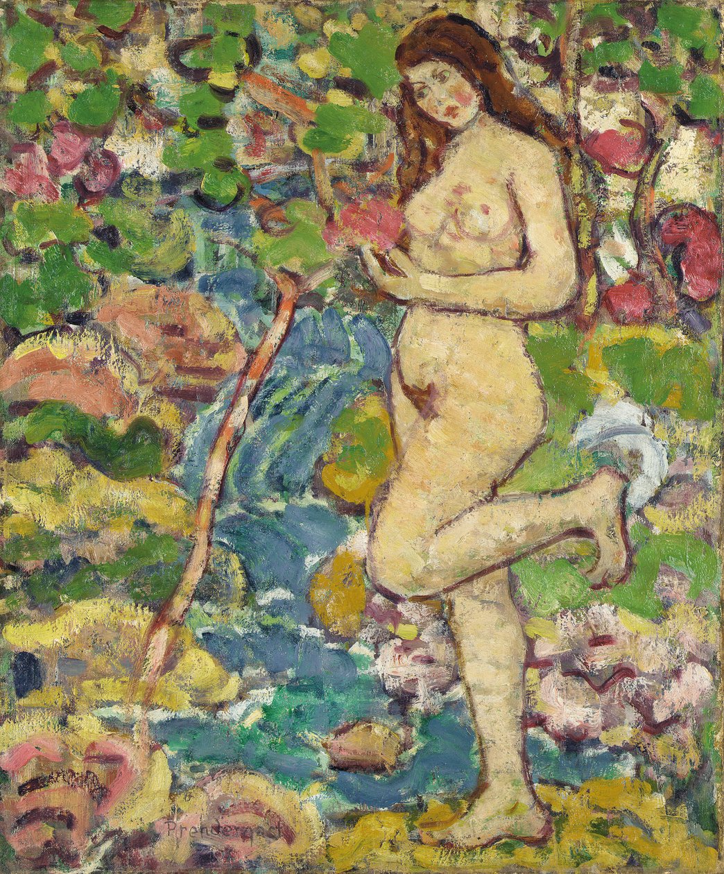 Şelale by Maurice Brazil Prendergast