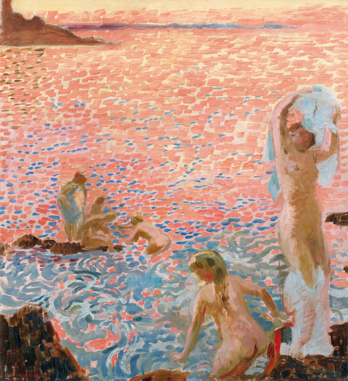 Alacakaranlıkta Yıkananlar Alacakaranlıkta Yıkananlar, 1912. by Maurice Denis