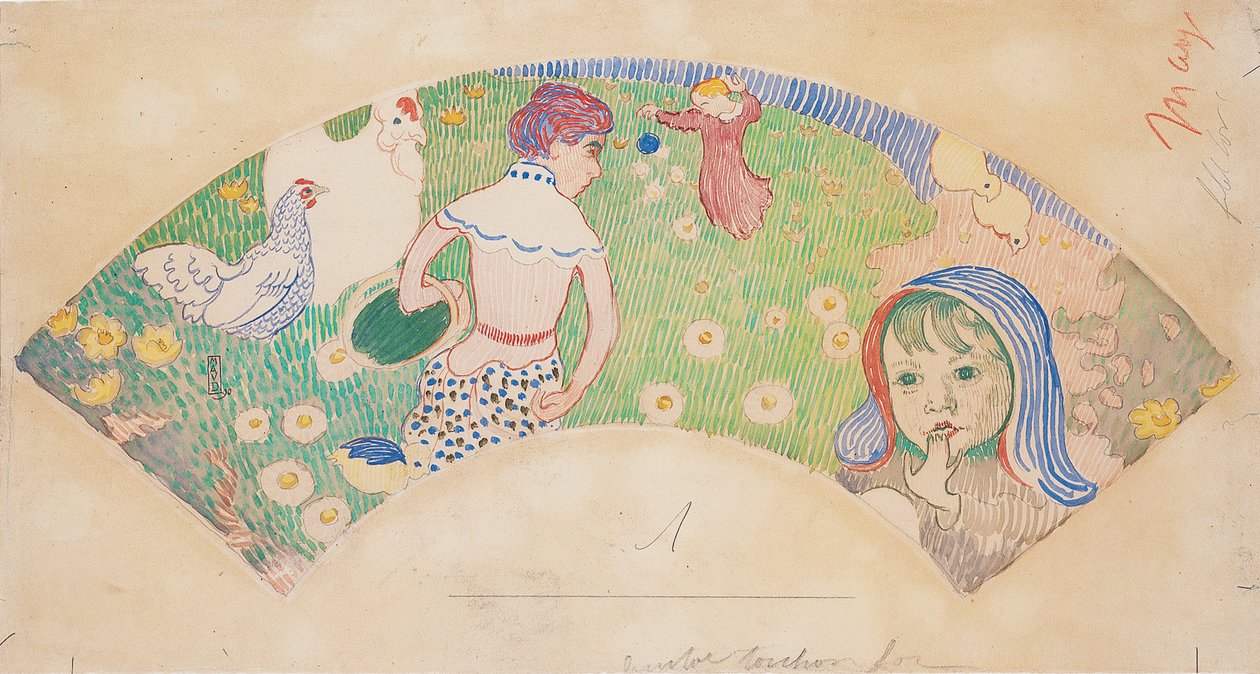 Bahçede, 1890 by Maurice Denis