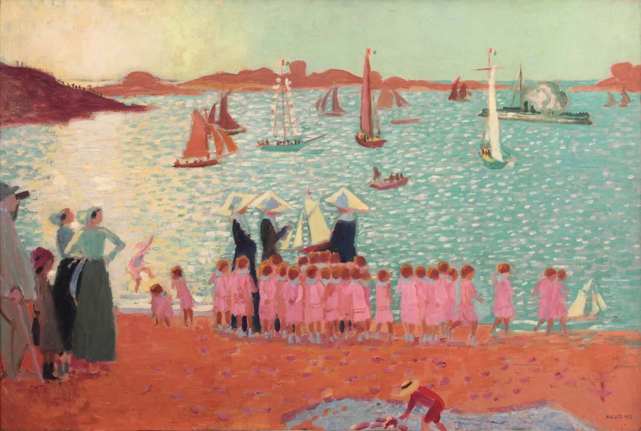 Yaz Kampı, 1913. by Maurice Denis