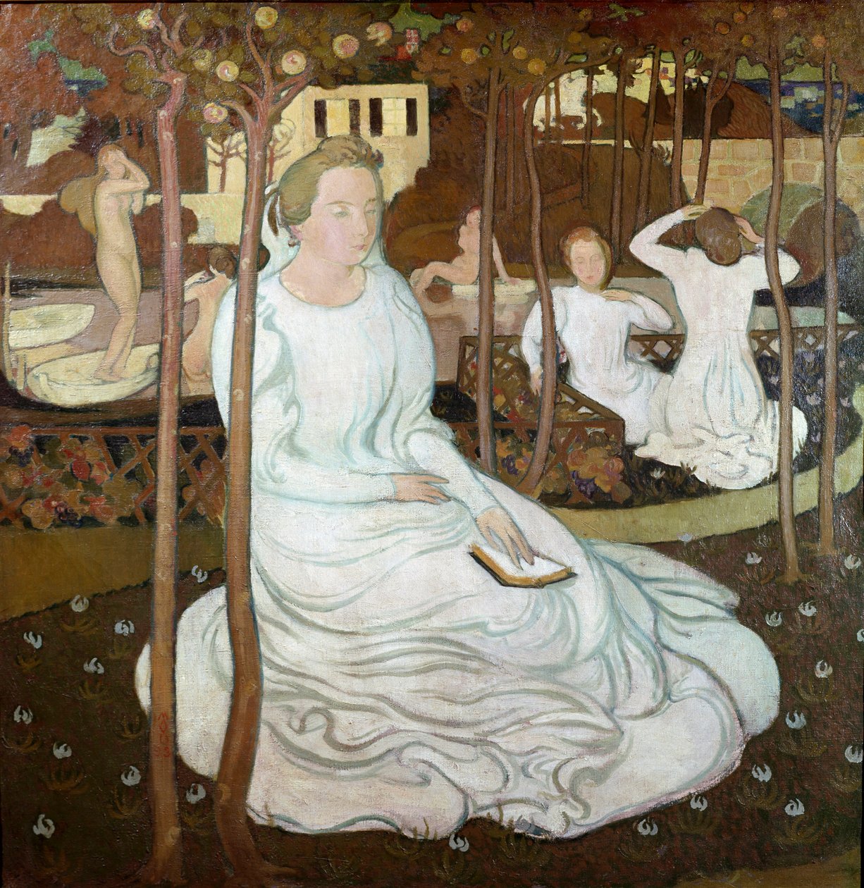 Bilge Bakirelerin Bahçesi by Maurice Denis