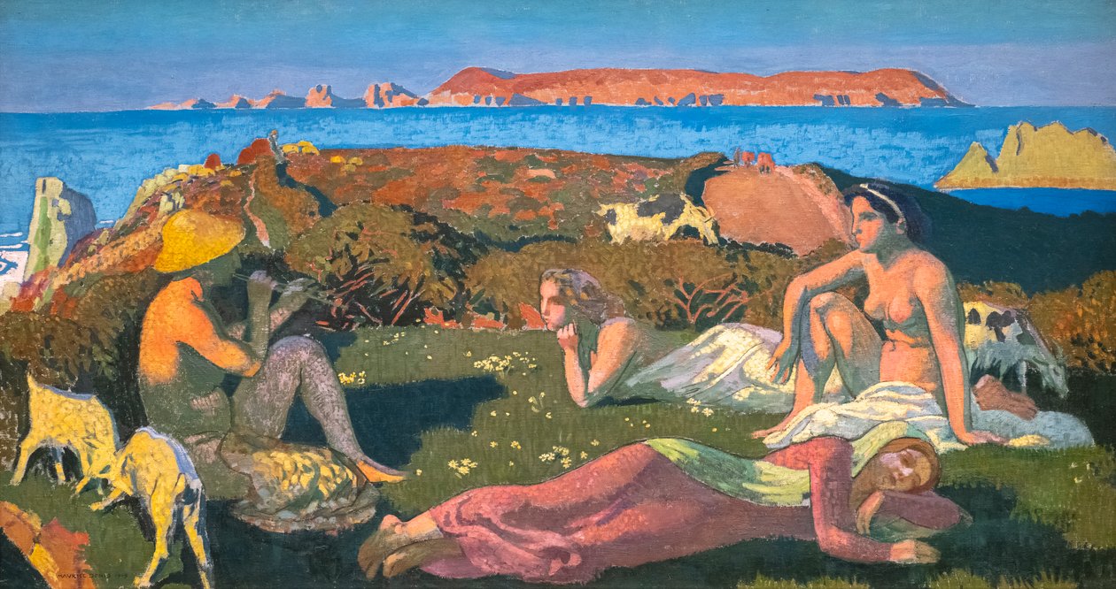Yeşil Sahil. Perros-Guirec by Maurice Denis