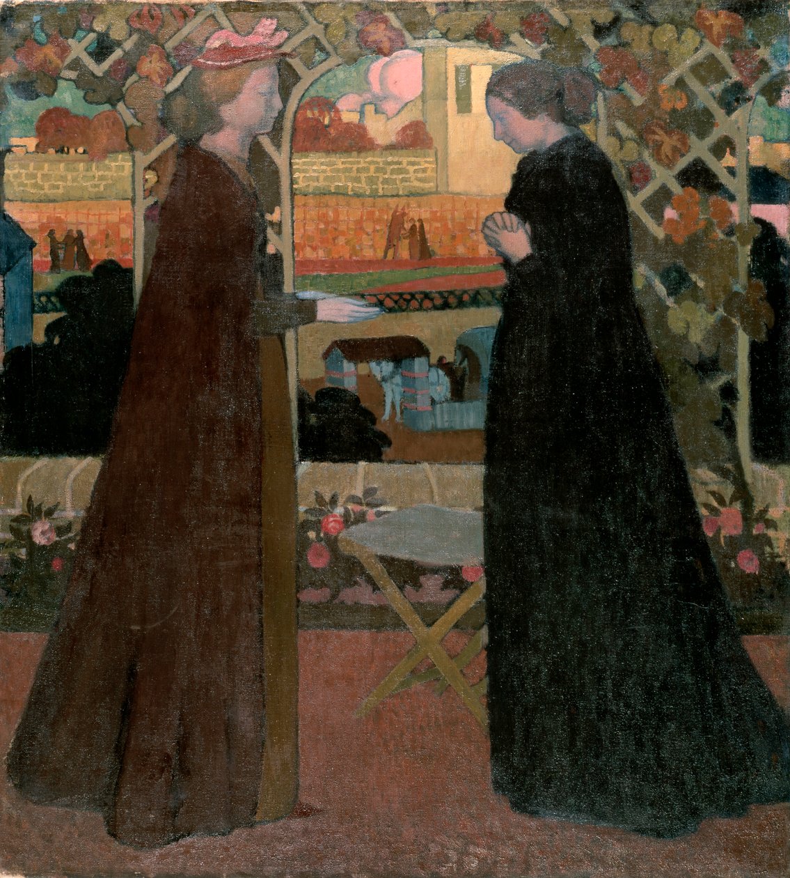 Ziyaret, 1894. by Maurice Denis