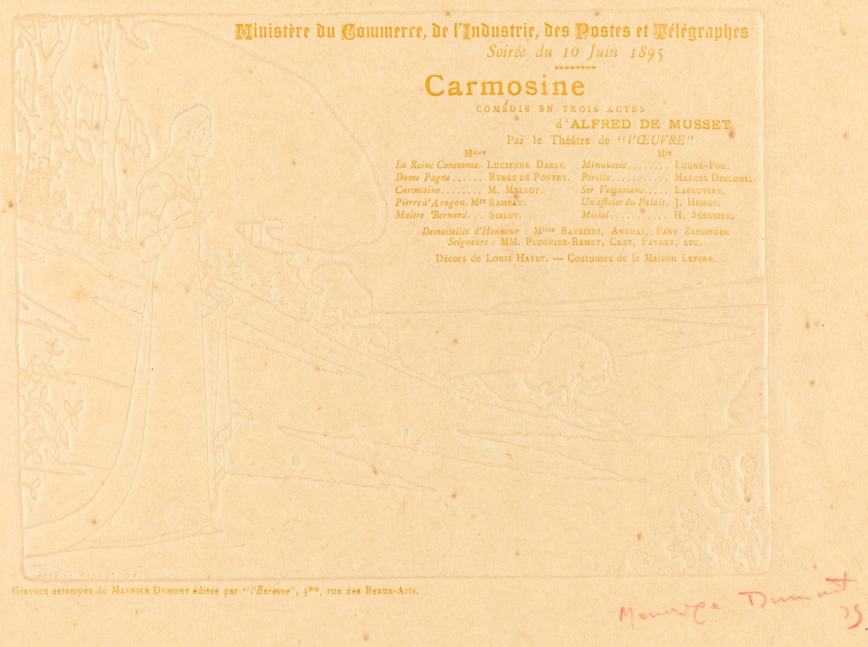 karmoizin by Maurice Dumont