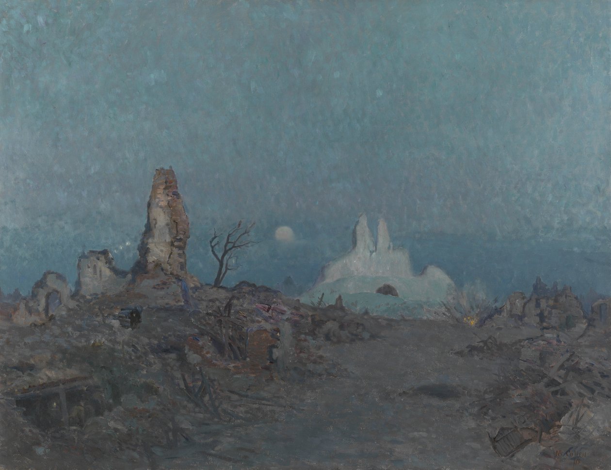 Batık Yol, Hangard, 1918 by Maurice Galbraith Cullen