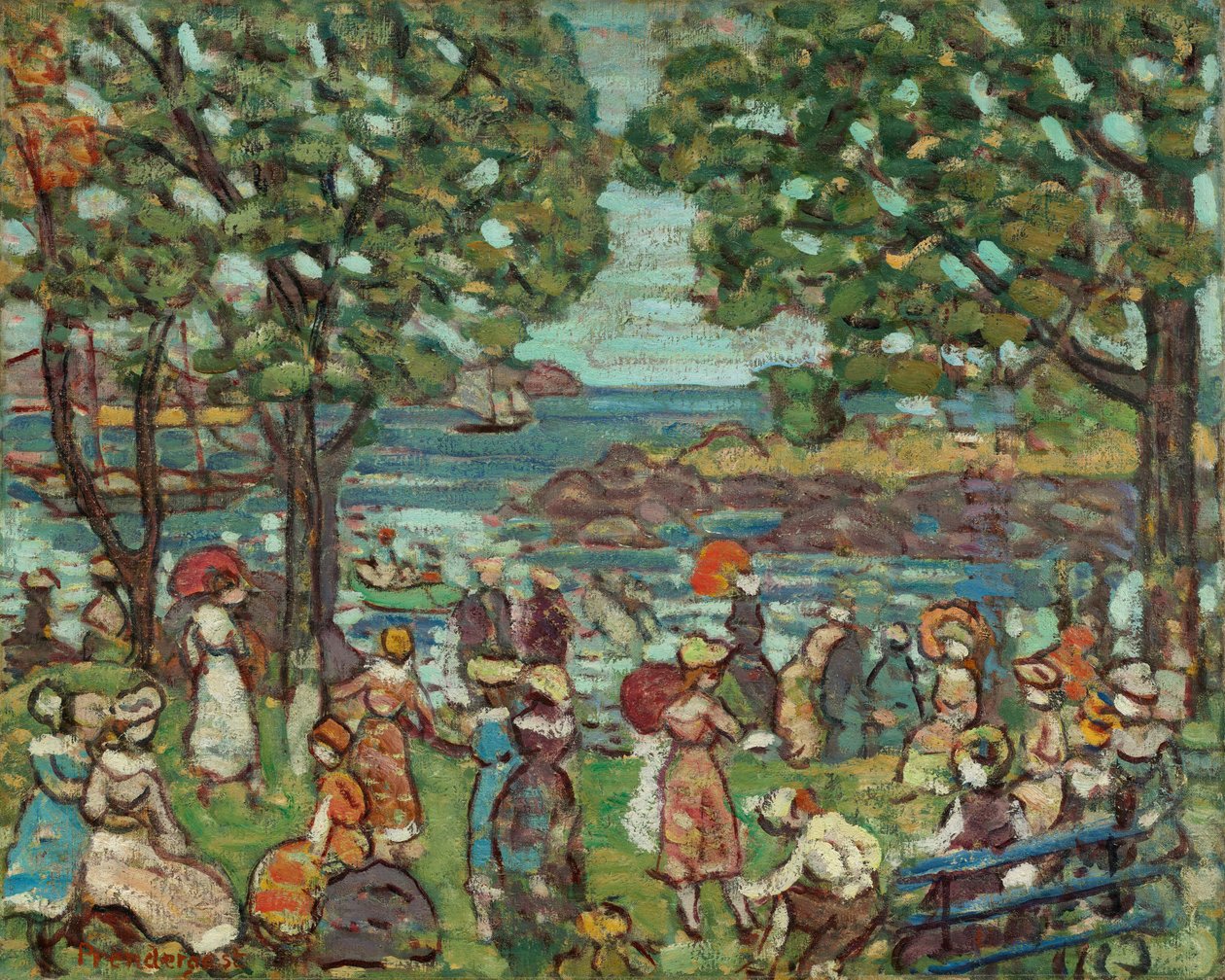 Salem Koyu by Maurice Brazil Prendergast