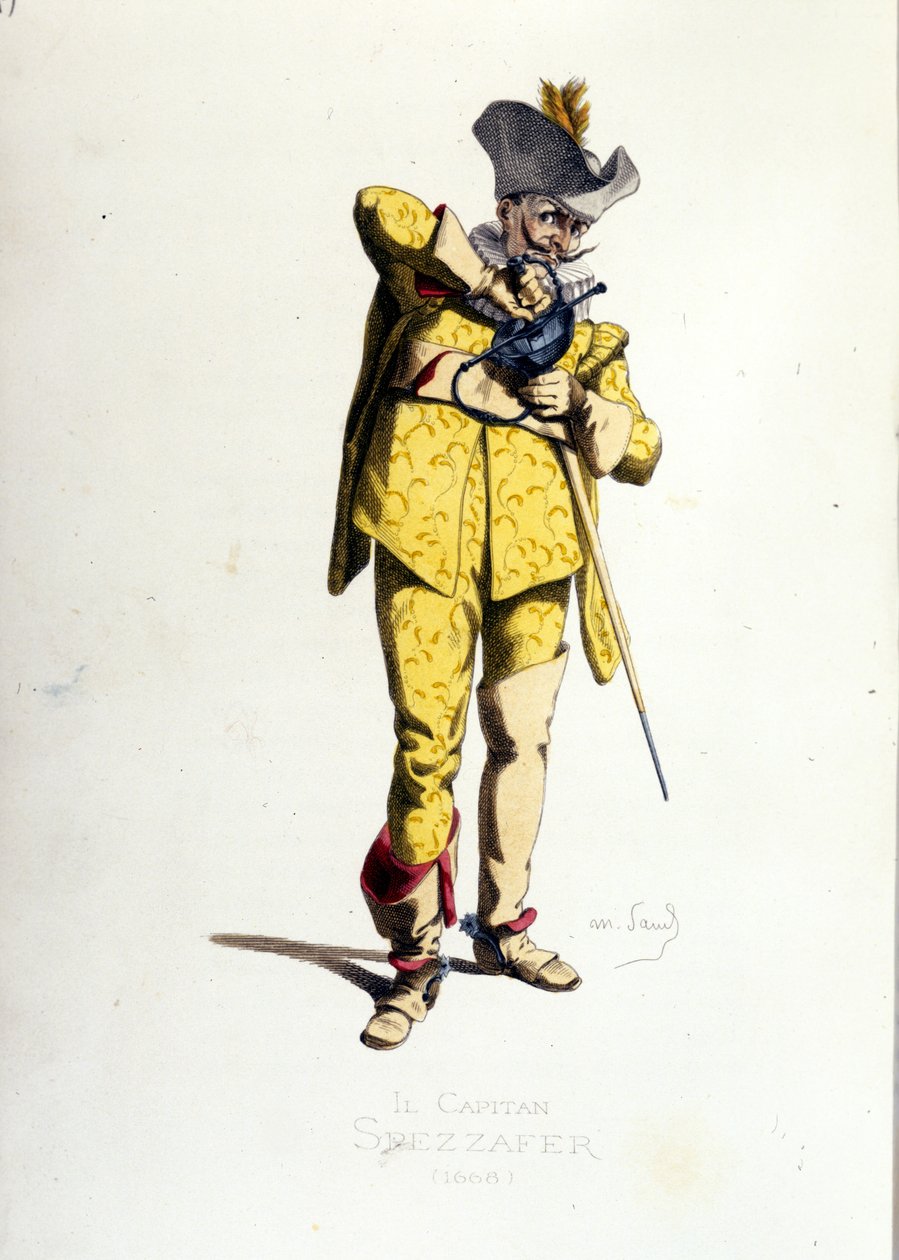O Kaptan Spezzafer (Kaptan Fracasse) by Maurice Sand