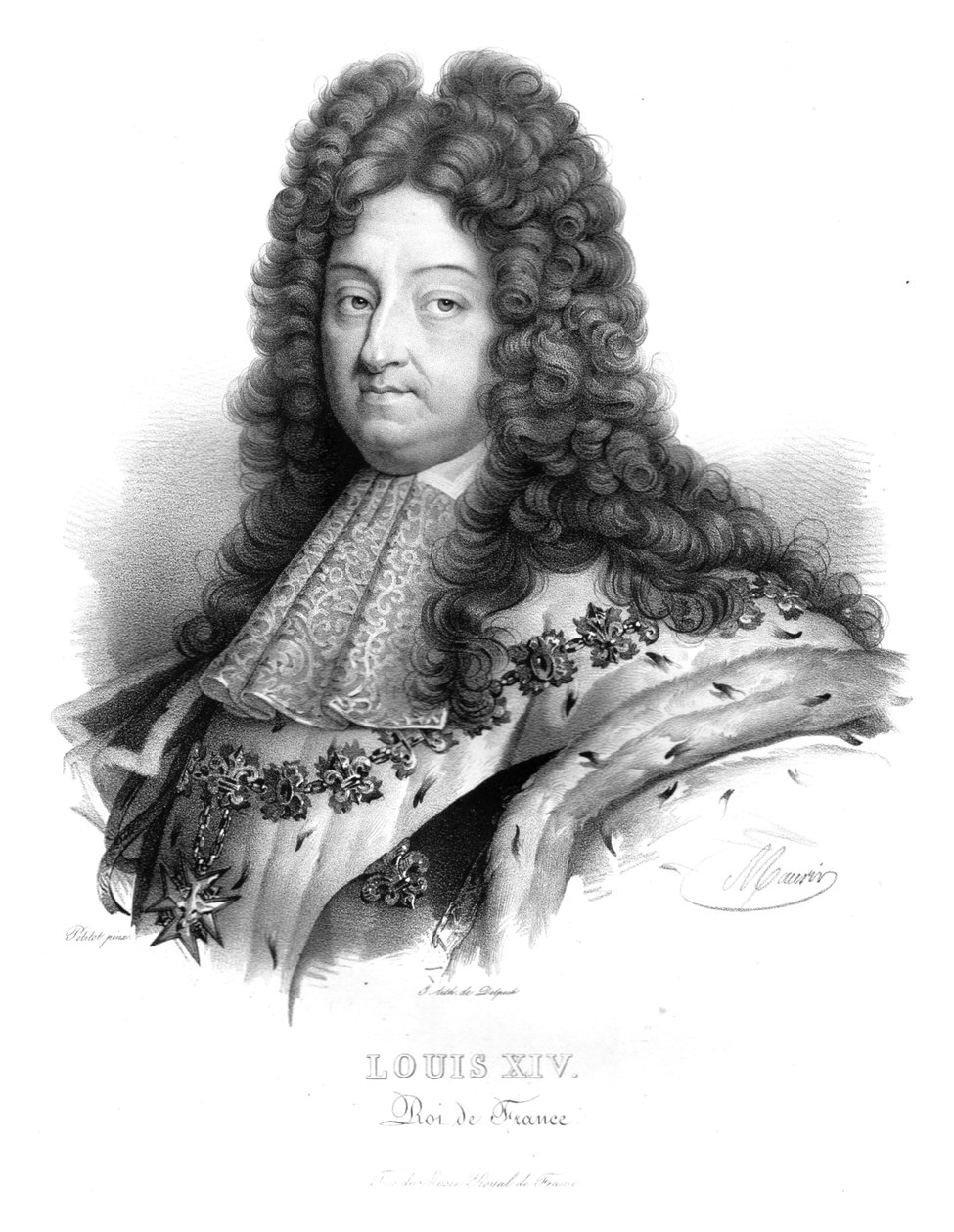 Fransa Kralı XIV. Louis, c1820