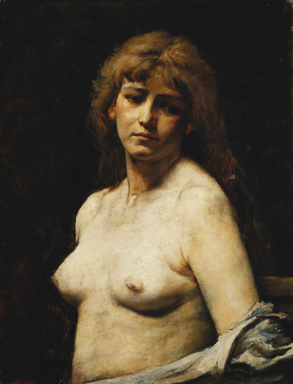 Çıplak; akt, by Maurycy Gottlieb