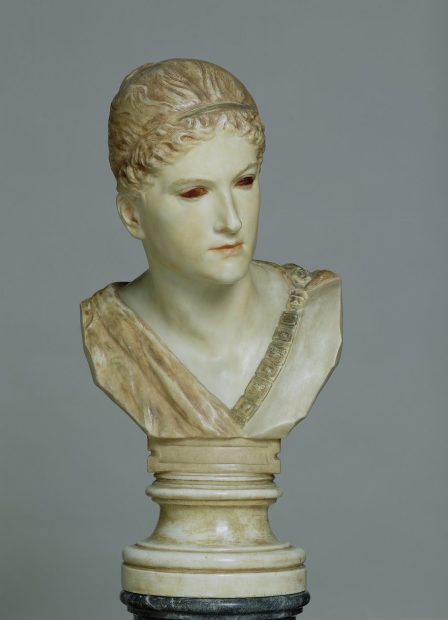 Kassandra, yaklaşık 1895 (mermer) by Max Klinger