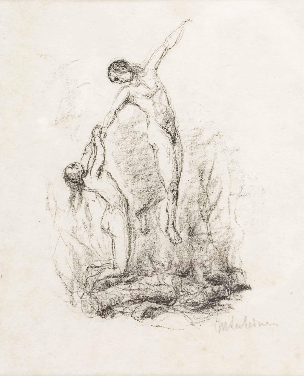 Tanrı ve Bajadere by Max Liebermann