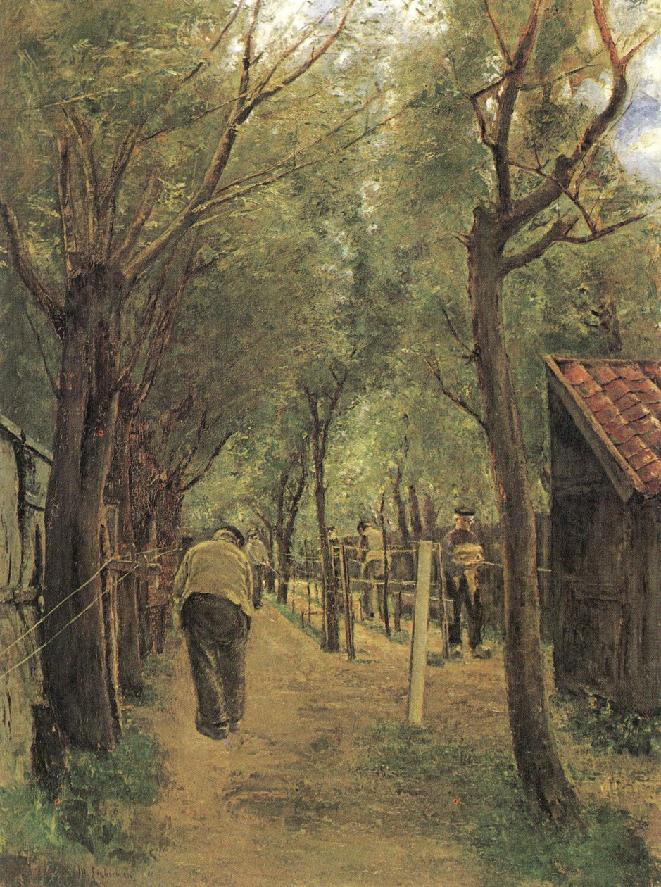 halat üreticisi by Max Liebermann