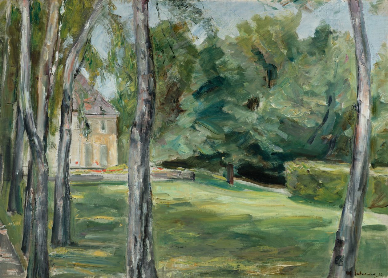 Bahçedeki Ev, 1923 by Max Liebermann