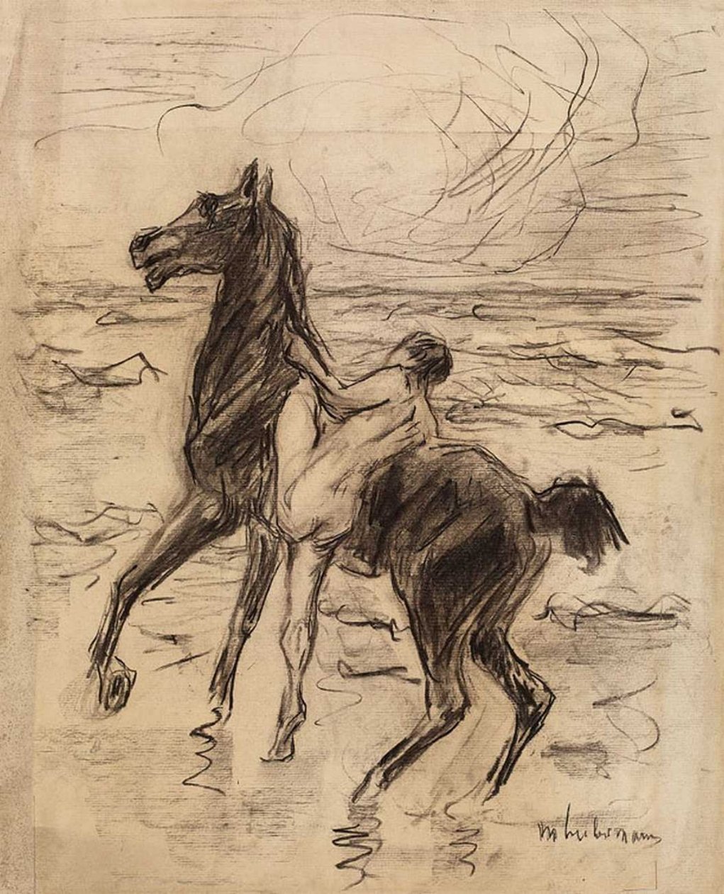 at terbiyecisi by Max Liebermann