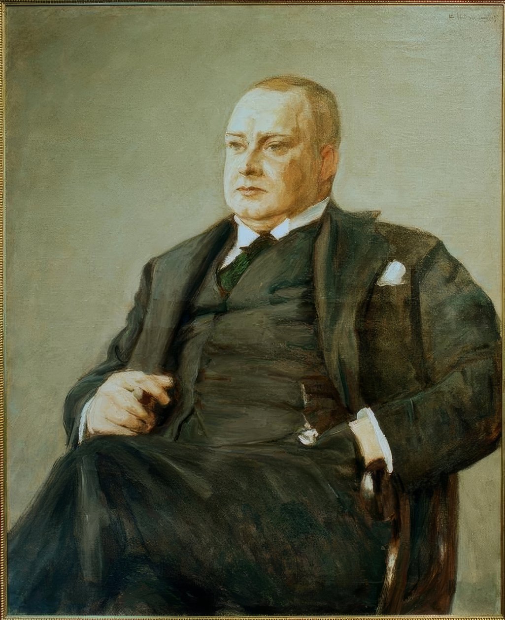Portre Otto Wolff by Max Liebermann