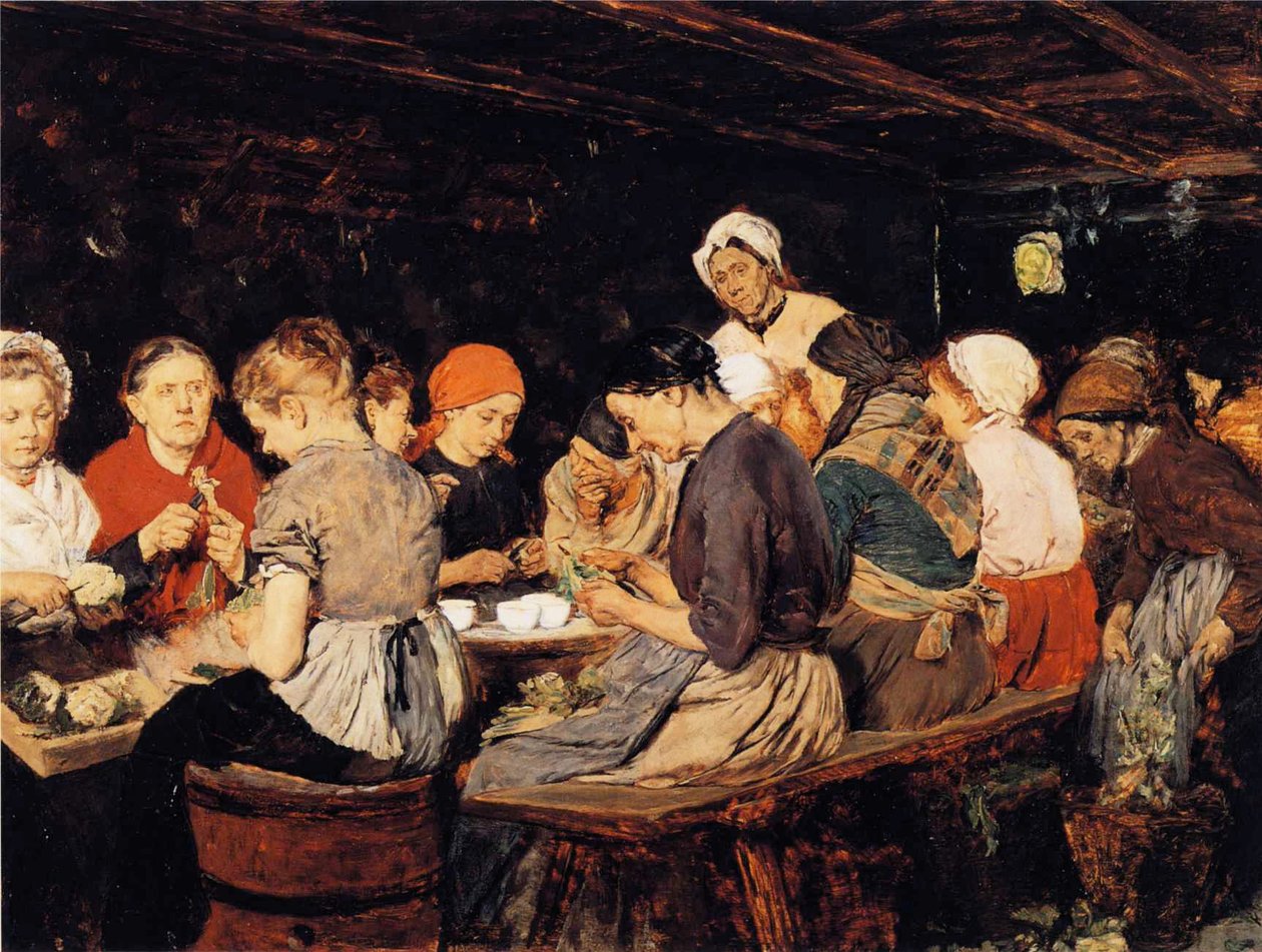Konserve Yapımcıları by Max Liebermann