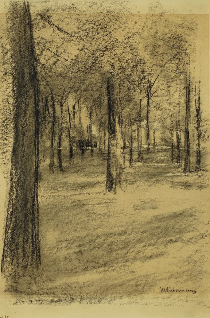 Ağaçlar by Max Liebermann