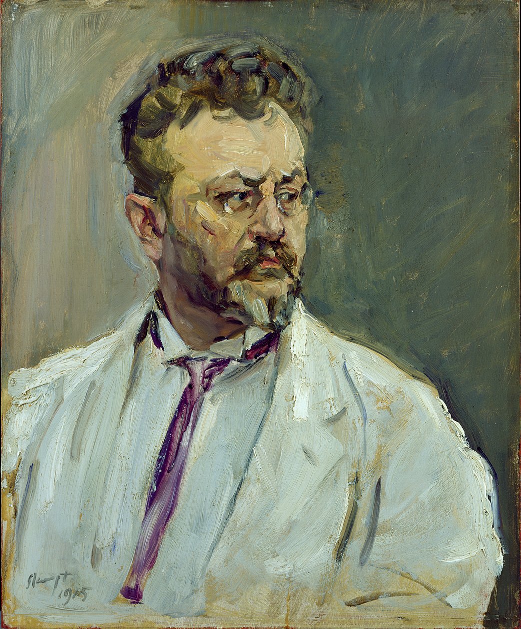 Otoportre, 1915 by Max Slevogt