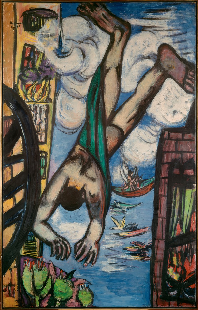 düşme by Max Beckmann