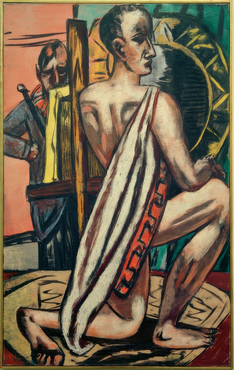 Akademi I by Max Beckmann