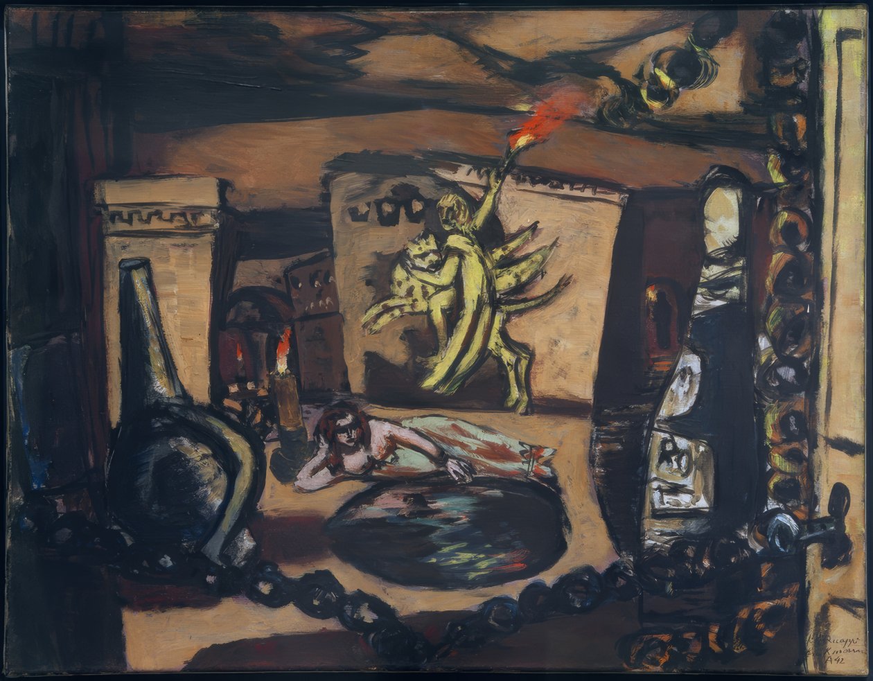 Apollon by Max Beckmann