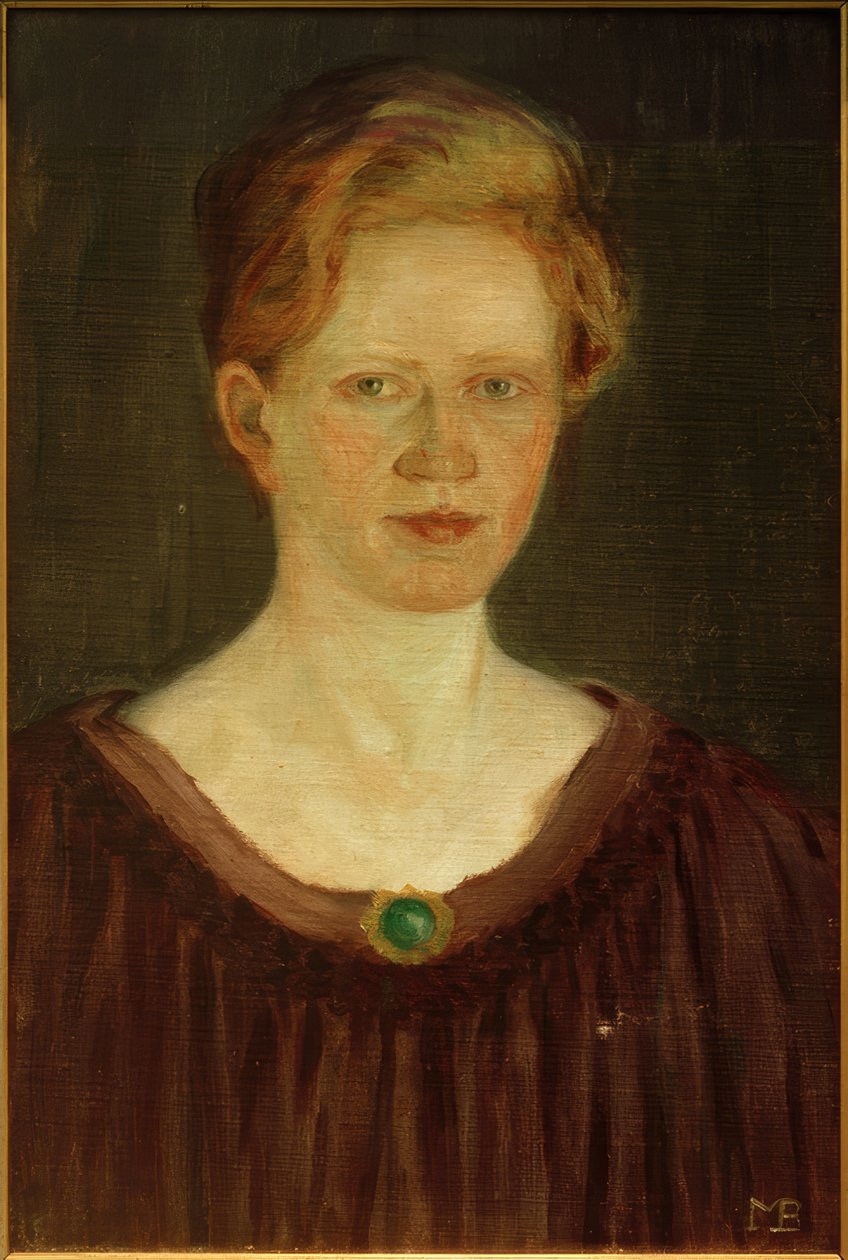 kız kardeşin portresi by Max Beckmann