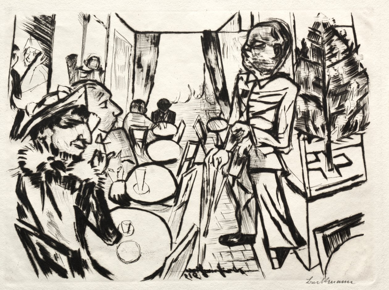 Noel 1919 by Max Beckmann