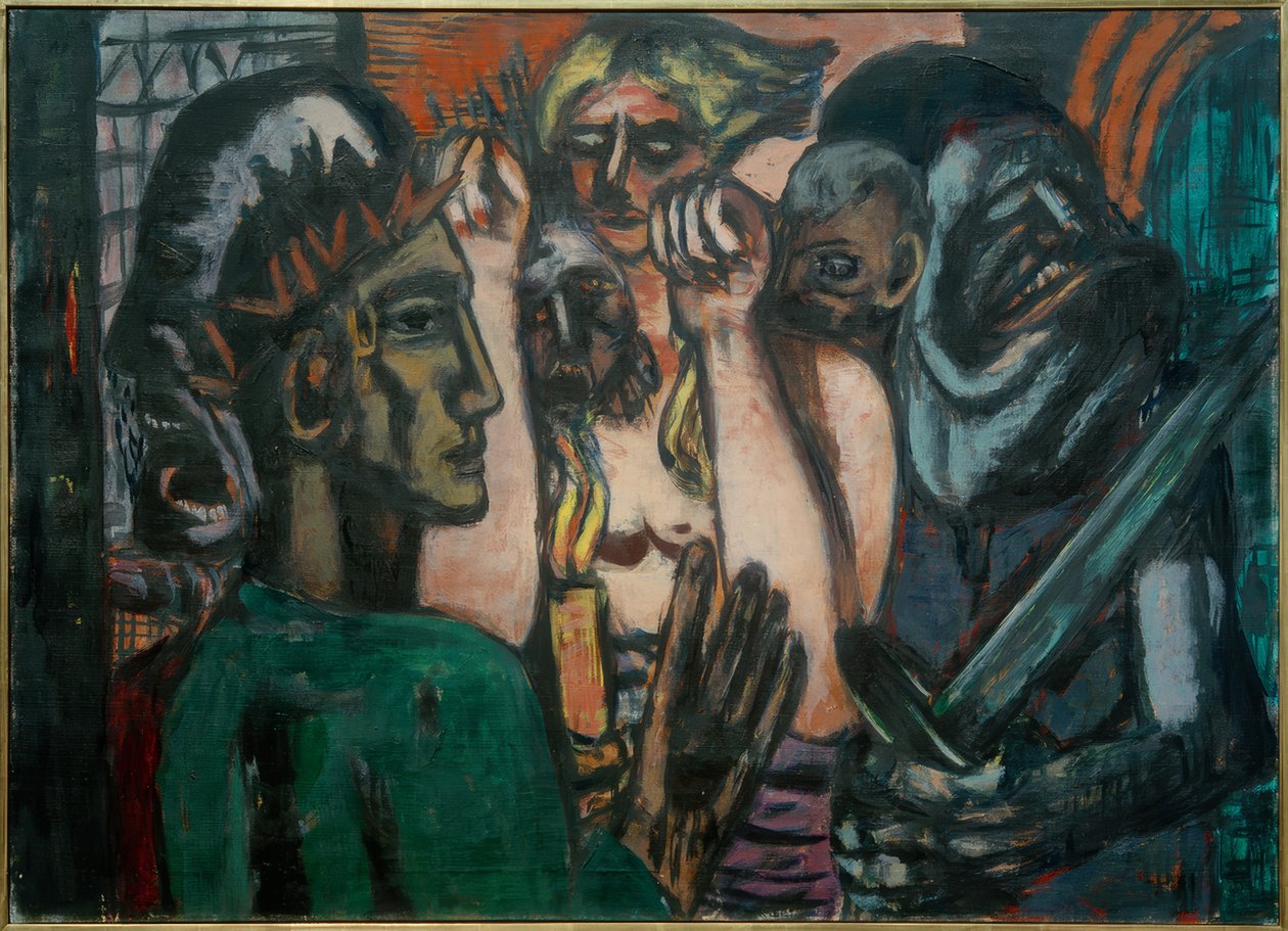 Arafta İsa by Max Beckmann