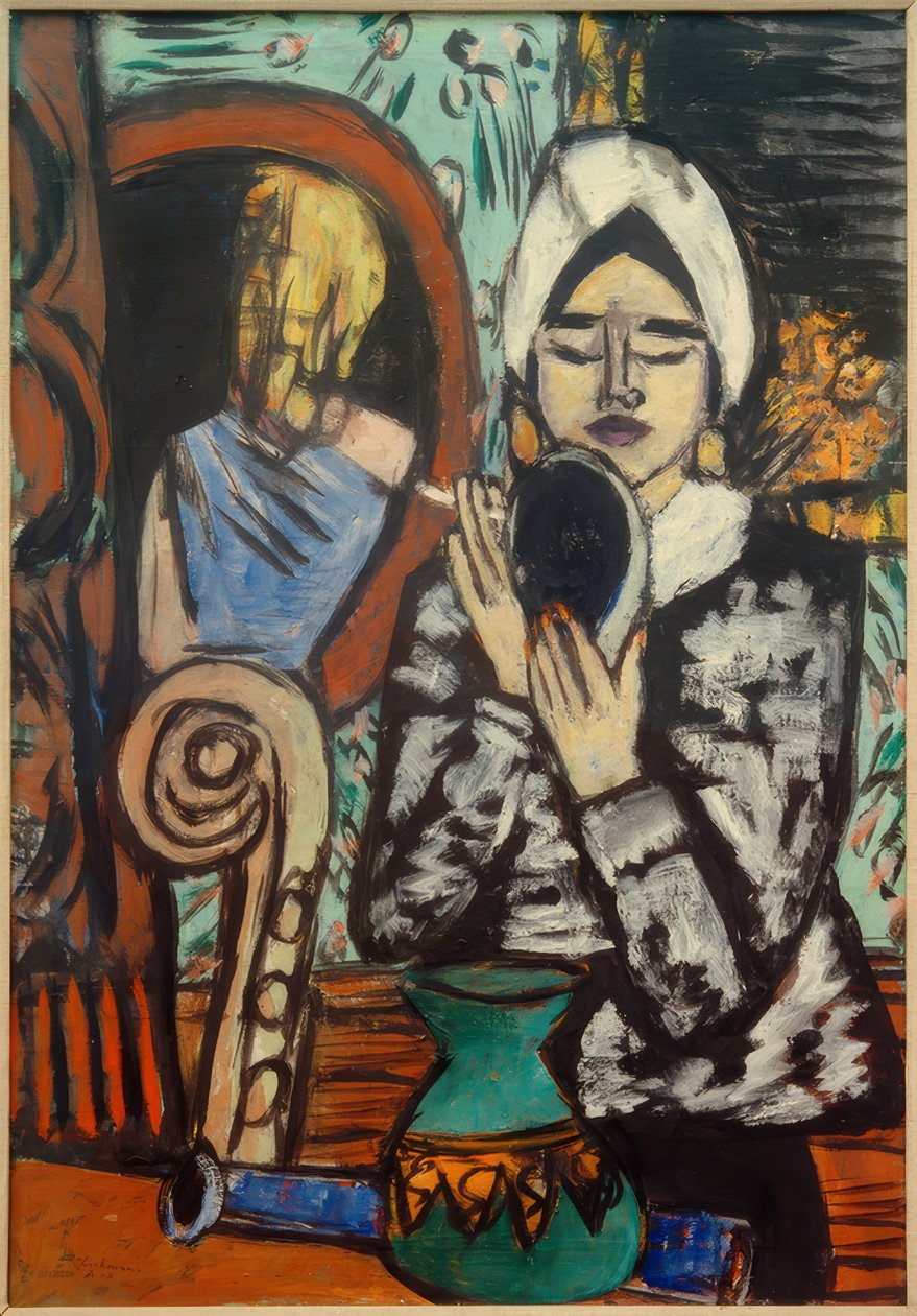 aynalı bayan by Max Beckmann