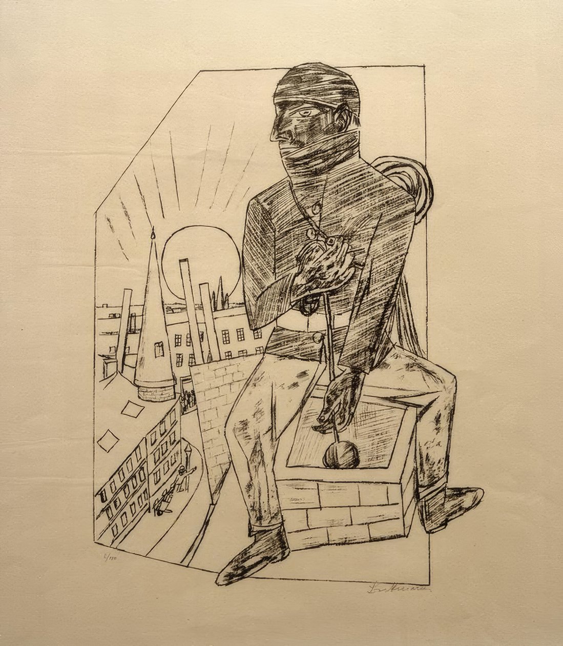 baca temizleyicisi by Max Beckmann